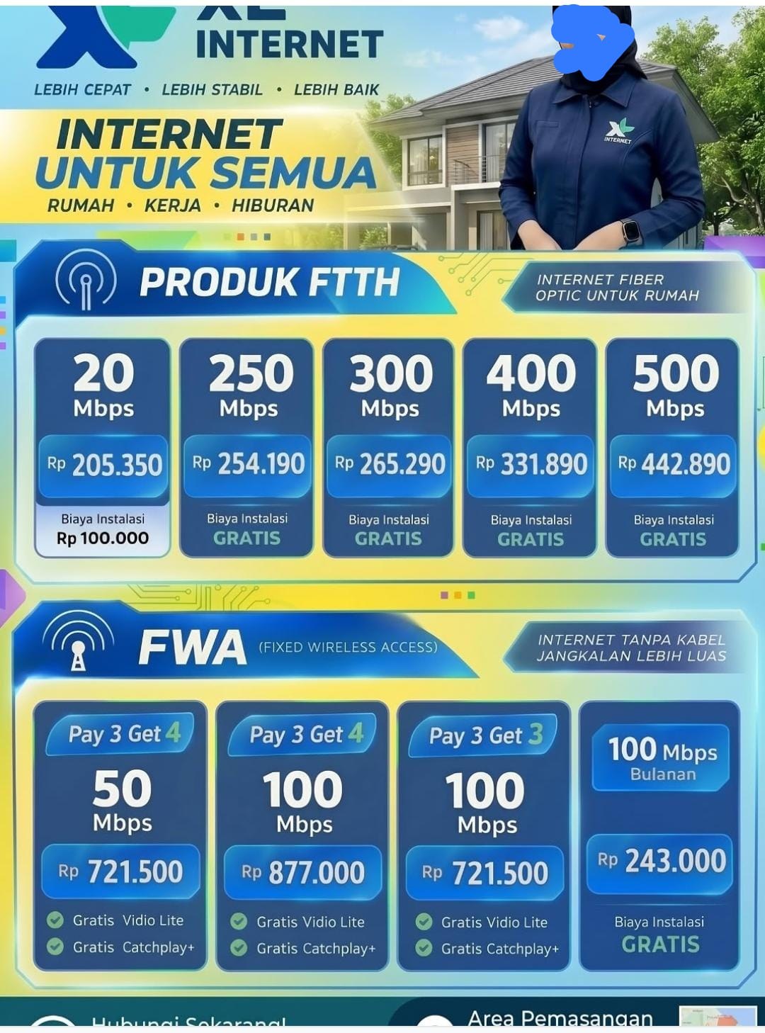 WiFi Rumah XL HOME